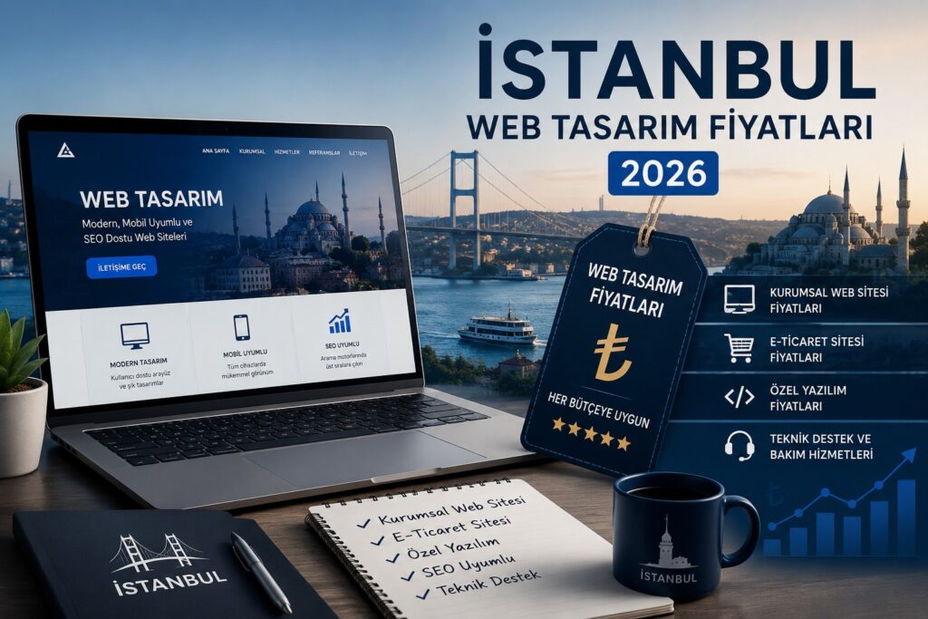 İstanbul Web Tasarım Fiyatları 2026 Rehberi